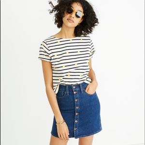 Denim Madewell skirt